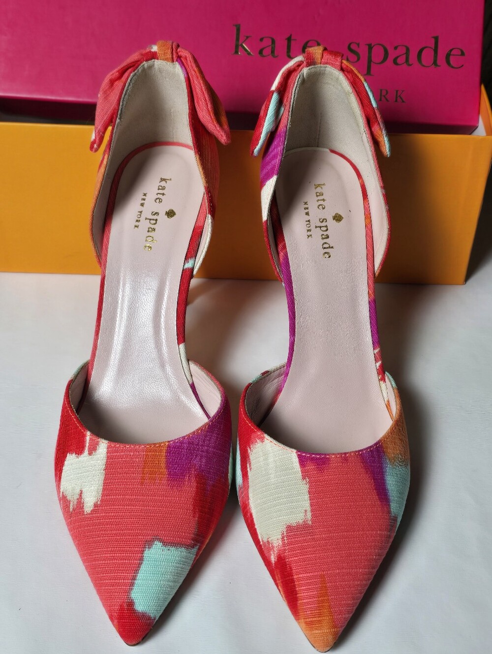 kate spade Multicolor Pointed Toe D'Orsay Pump